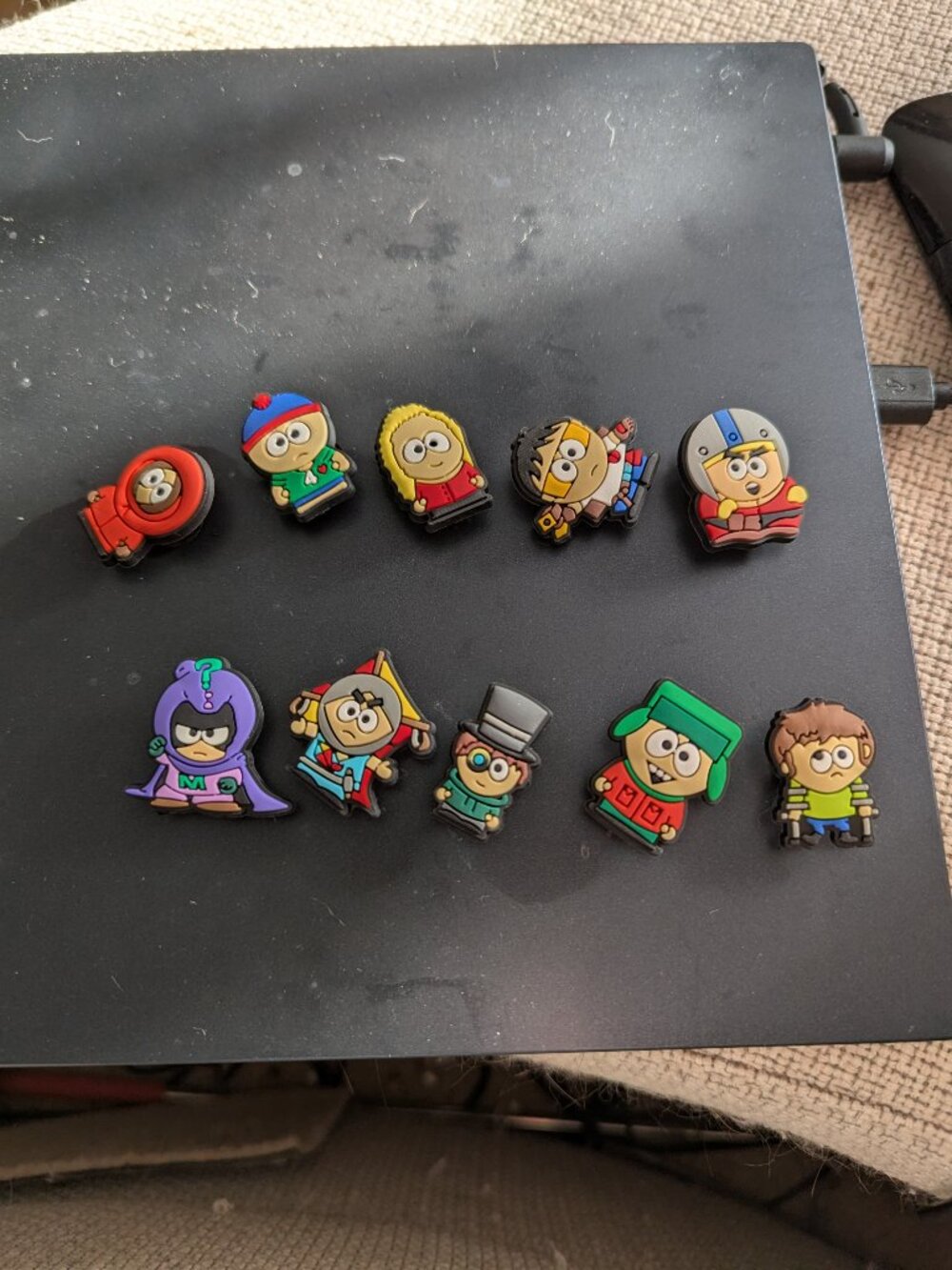 10 Piece South Park Theme Silicone Shoe Charms Compatible for Crocs 3 options - Picture 3 of 3